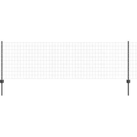 Maison Exclusive - Geschweißter Drahtzaun 10 x 0,8 m (B x H)