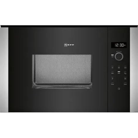 Microondas empotrable individual de 20 l y 800 W, negro - HLAWD23N1F - Neff -