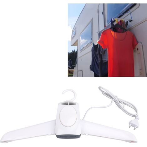 Stendibiancheria portatile per casa e viaggi, appendiabiti elettrico, multifunzionale in ABS, 420 mm, 710 g (1/4)