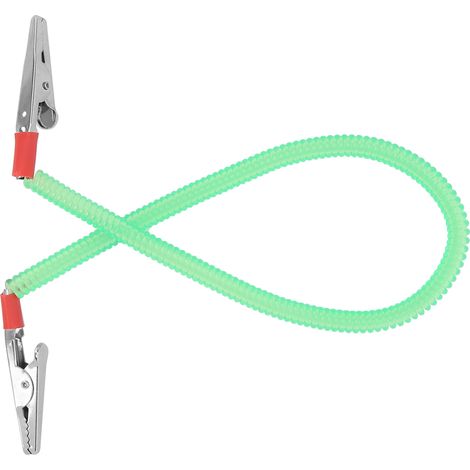 Clip de serviette dentaire professionnel, porte-serviette en plastique élastique portable, outil de soins bucco-dentaires vert (1/5)