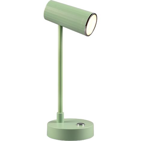 Lampada da tavolo LED, plastica, verde, 10x28x11 cm, Lenny (1/4)