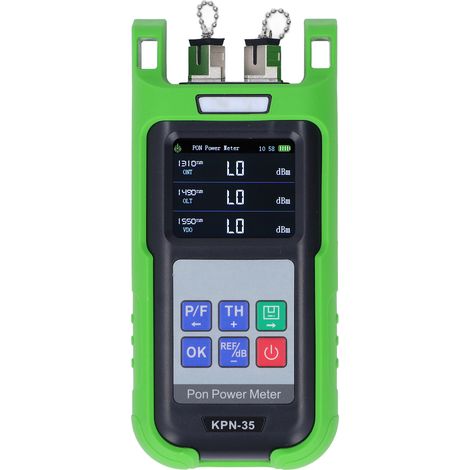 Compteur de puissance de Fiber optique portable, testeur de câble de lumière optique multifonction de haute précision avec affichage LED (1/5)