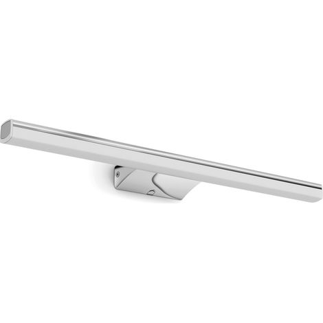 Aplique de baño SLEET ON WALL S LED SMD AC 6 W 408/473/474 lm 3000 K/4000 K/5700 K CRI84 Cromo (1/2)