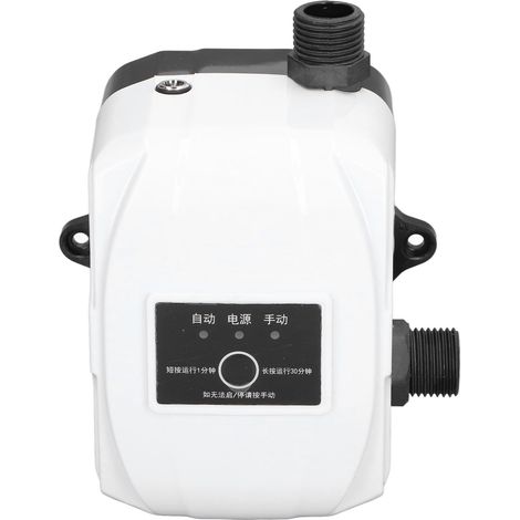 Capteur de débit d'eau domestique 150 W + bouton marche/arrêt, pompe de surpression pour robinet de douche et cuisine 24 V (norme européenne 100-240 V) (1/5)