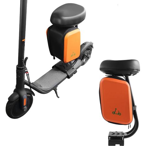 Siège multifonctionnel avec sac de rangement pour trottinettes électriques Ninebot F20, F25, F30 et F40 (1/4)
