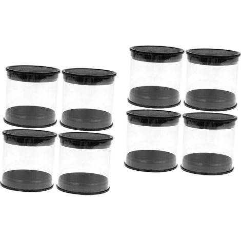 8pièces Boîte De Plastique pour Balles De Contenant Une Balle Non Incluse pour Exposer Vos Collections De Et Sécurisée (1/5)