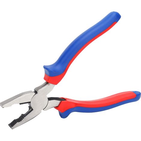 8-Zoll-Bolzenschneider, ergonomische Drahtschneidklemme, Handwerkzeug mit rutschfestem Griff, Stahl Nr. 45 (1/5)