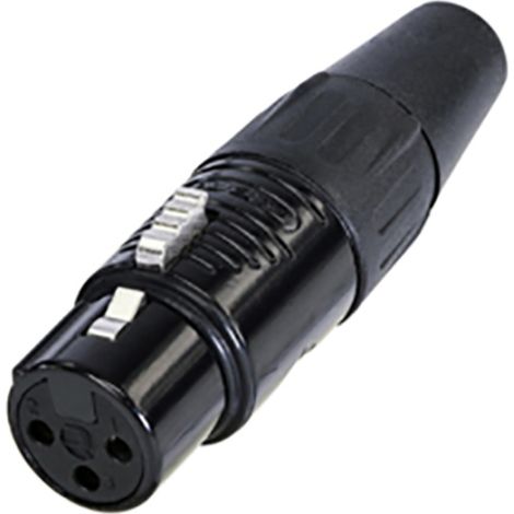 Rean AV RC3F-B XLR-Steckverbinder Buchse, gerade Polzahl: 3 1 St.