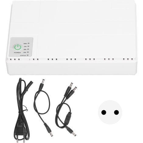 Uninterruptible Power Supply 5V 9V 12V Output 5V 2A USB Mini UPS for Camera Router 85‑265V EU Plug