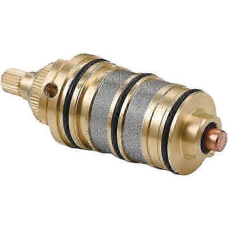Noyau de vanne thermostatique et poignée en laiton compatibles avec robinet mitigeur de douche, modèle F54 (1/5)