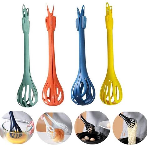 Lot de 4 pinces réutilisables pour sacs à pain et aliments, fermeture hermétique, pour la cuisine, le garde-manger et la conservation des emballages.-AquaForge (1/5)
