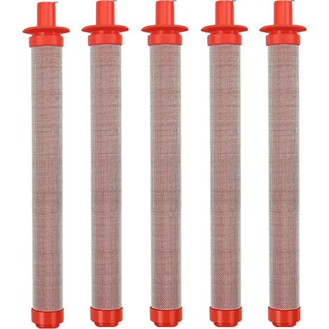 Lot de 5 filtres pour pistolet pulvérisateur - Accessoires pour machine de pulvérisation - Pièces de peinture sans air - 200 mailles (1/5)
