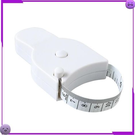 Ruban à mesurer corporel télescopique - AUCUNE - Mesure télescopique automatique - ABS doux - Double échelle (1/5)