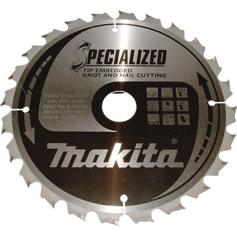 Makita Sägeblatt SPECIALIZED 210x30x24Z (1/2)
