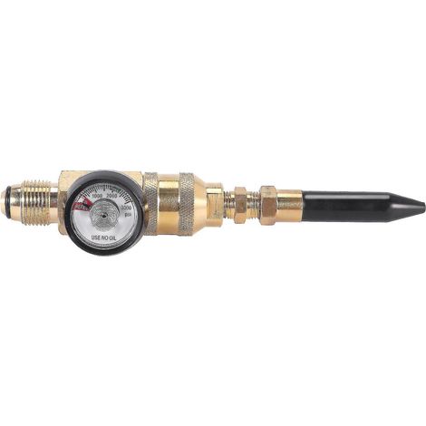 Régulateur de gonflage de ballons à hélium avec manomètre pour valves de bouteille G5/8 (1/5)