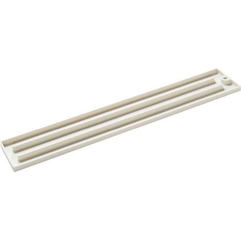 Generic Support de Couvercle de Pot Tapis de Rangement En Silicone Organisateur pour Casseroles et Tapis de Séchage Résistant à La Chaleur et Antidérapant App, blanc cassé (1/5)