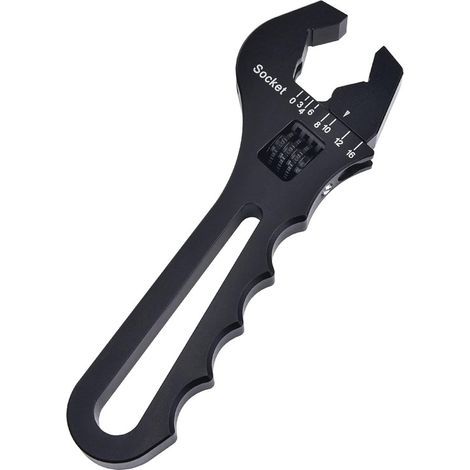 Performance Car Wrench — Adjustable (3AN–16AN), Aluminum Alloy, Adjustable Spanner, Performance Car Accessory, Repair Tool (1/5)