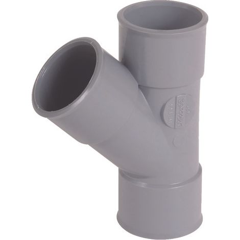 Té oblique PVC 45° FFF 40 Nicoll -NF- Le lot de 10