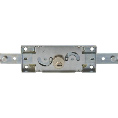 Serratura per Serrande Art. S211 Centrale con Cilindro Europeo Prefer