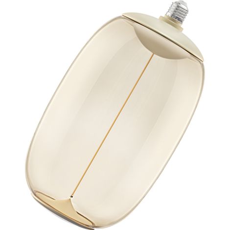Ampoule LED décorative OSRAM Vintage 1906 BIG, style filament magnétique, 4W, 827 Ambre, E27, forme OVALE ÉLIPSE (1/5)