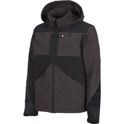 Blouson de Travail Indus - Taille L - Anthracite/Noir - Résistant et Confortable - D-Work