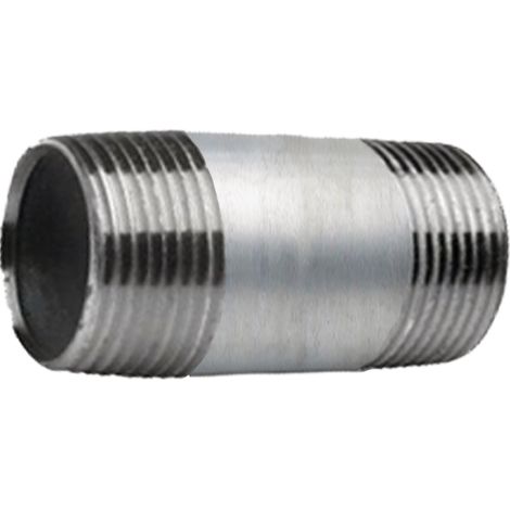Raccord de tuyau galvanisé 2 1/2 pouces (10 cm)