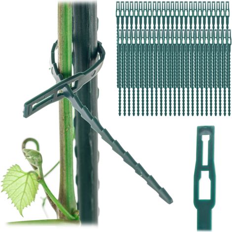 Attaches de câble pour fixer les attaches de câble aux supports de poteaux 16,5 cm 50 pièces (1/5)