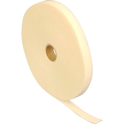 FASTECH® T0602000001125 Bande auto-agrippante pour grouper partie velours et partie agrippante (L x l) 25000 mm x 20 mm blanc 25 m Q60482 (1/2)