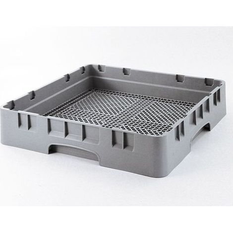 Cambro FR258151 Cestello per Posate Lavastoviglie Professionale Polipropilene 50x50 cm colore Grigio