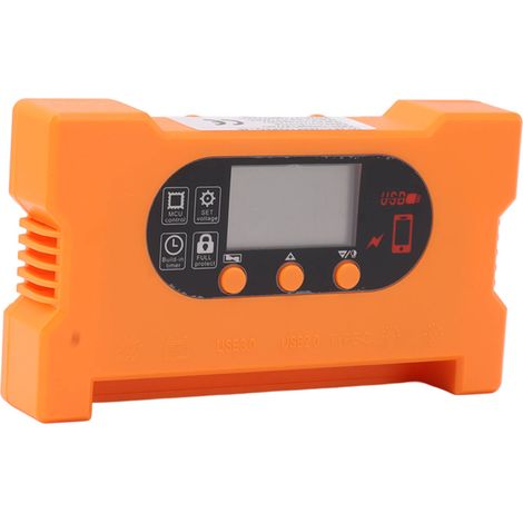 Ventilateur de bureau USB compact et silencieux, portable et rechargeable, jaune, idéal pour la maison, les étudiants, les dortoirs et le bureau. (1/5)