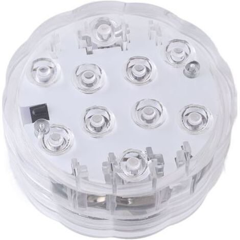 Poolbeleuchtung mit 24-Tasten-Fernbedienung und 10 wasserdichten RGB-LEDs (IP68) für Gartenpartys (1/5)