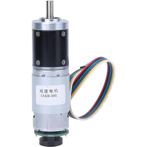 12V 330RPM Metall-Gleichstrom-Getriebemotor mit Encoder
