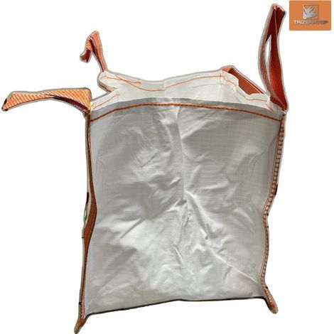 Big Bag Abfallsack 600 x 600 x 600 mm – 500 kg Fassungsvermögen – Für den Transport von trockenen Materialien – Ideal für Baustellen und beengte Räume – Renovierung