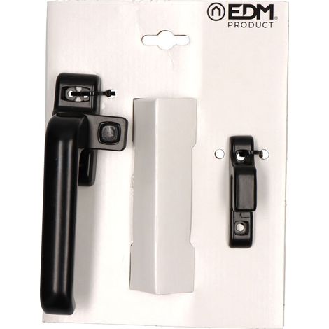 Blisterdruckverschluss EDM 6801 Links Aluminium Schwarz (1/3)