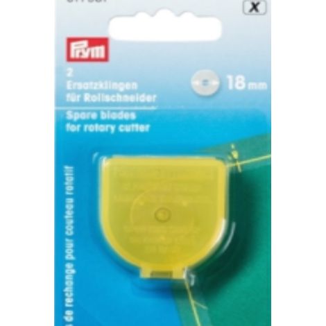 PRYM - 2 PEZZI - LAME STANDART RICAMBIOPER TAGLIARINA Ø18MM
