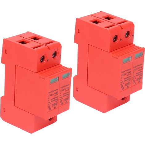 dispositifs de protection contre les surtensions CC photovoltaïques 2P 40 kA avec signal à distance FXD1-PV40500V (1/5)