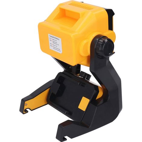 Projecteur portable à piles avec lampe d'outil COB compatible avec les marques Makita, DWAY, Miwoche et Bosch. (1/5)