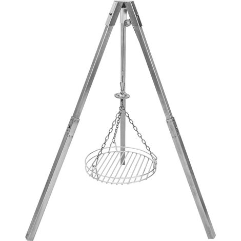 Schneider Bikergrill Mini-Dreibeingrill mit Grillrost Ø 30 cm Schwenkgrill Schwenker