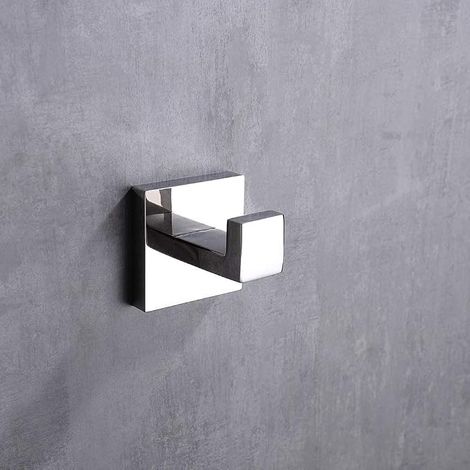 Towel Wall Hook Square Stainless Steel (1/4)