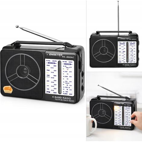Radio portatile da cucina, stile retrò, con rete FM e AM, ideale per officina e cucina, 230V. (1/5)