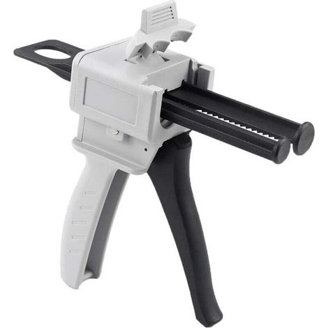 Pistolet À Colle Époxy AB 50 Ml Avec Poignée Mélangée 2:1 Pour Adhésif (1/4)