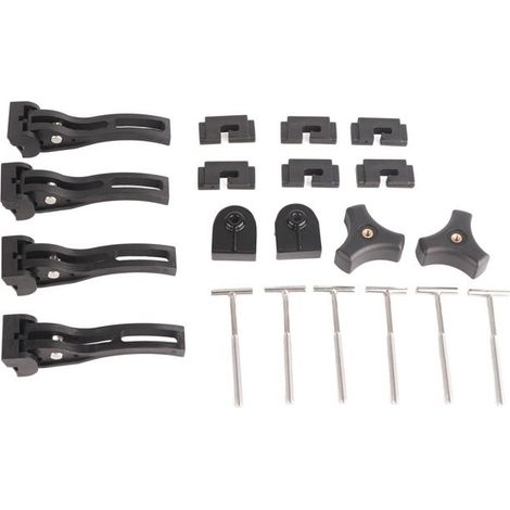 Pince de Remplacement Universelle, Aluminium ABS pour Couvercle de Tonneau Rigide à Trois Volets (1/3)