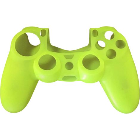 Ensemble de protection pour manette PS4 : coque en silicone souple et capuchons antidérapants pour joysticks, compatible avec les manettes de jeu PlayStation 4. (1/5)