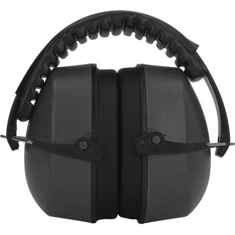 Protection Auditive pour Bébé Anti-Bruit, Casque de Sommeil Rotatif pour Nourrisson Noir
