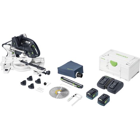 Festool KSC 60 EB 5,0 I-Plus Troncatrice radiale Brushless a batteria 18/36 V (1/5)