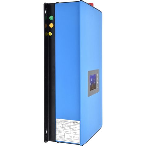 Onduleur Solaire Raccordé au Réseau 1000W Écran LCD avec Limiteur, Décharge de Batterie, Prise UE 220V 45-90VDC pour Panneaux Photovoltaïques (1/5)