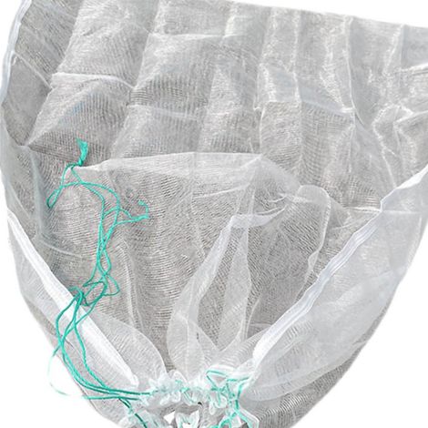 Grand sac de rangement en filet multifonctionnel et résistant en nylon tissé, idéal pour bouteilles d'eau, canettes et autres boissons. Dimensions : 1,8 x 1,4 m. Charge maximale : 20 kg. (1/5)