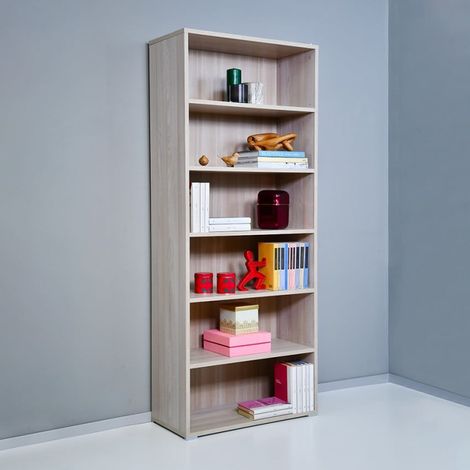 Libreria 6 vani 18mm olmo 18x1771x723x341 mm premium (1/5)