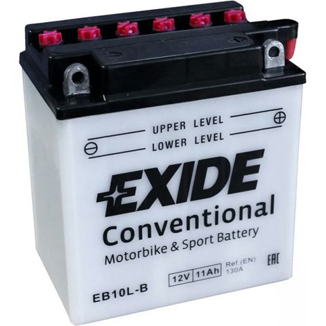 Batterie moto Exide EB10L-B YB10L-B 12v 11ah 130A (1/4)