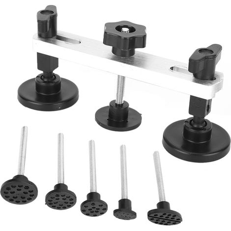 Kit réparation pro outil pont tire-bosse sans peinture carrosserie voiture aluminium (1/5)